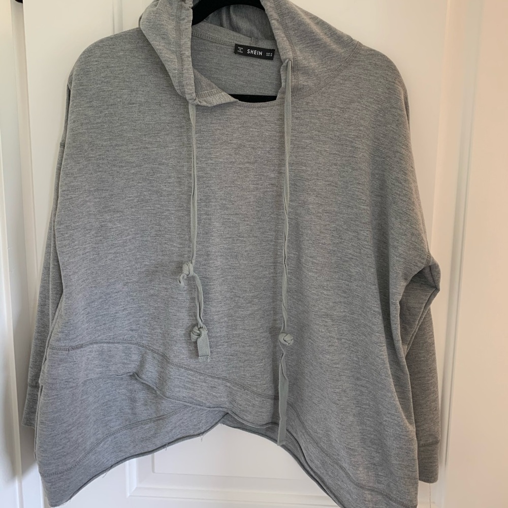 SHEIN Lightweight Gray Hoodie - Medium